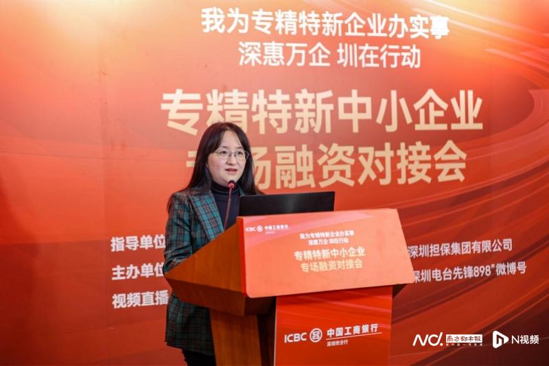 深圳宝安的工行_深圳银保监局金融支持_专精特新企业融资政策