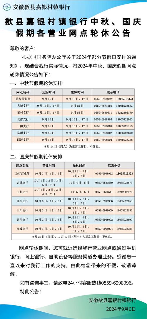 邮政储蓄银行电话晚上没人接吗_邮政储蓄银行节假日工作时间_邮政储蓄银行中秋节营业网点