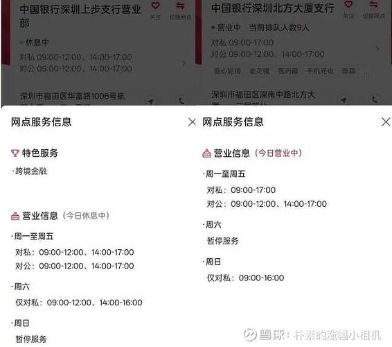 深圳福田工商银行地址_深圳福田银座村镇银行营业时间调整_全年无休银行服务