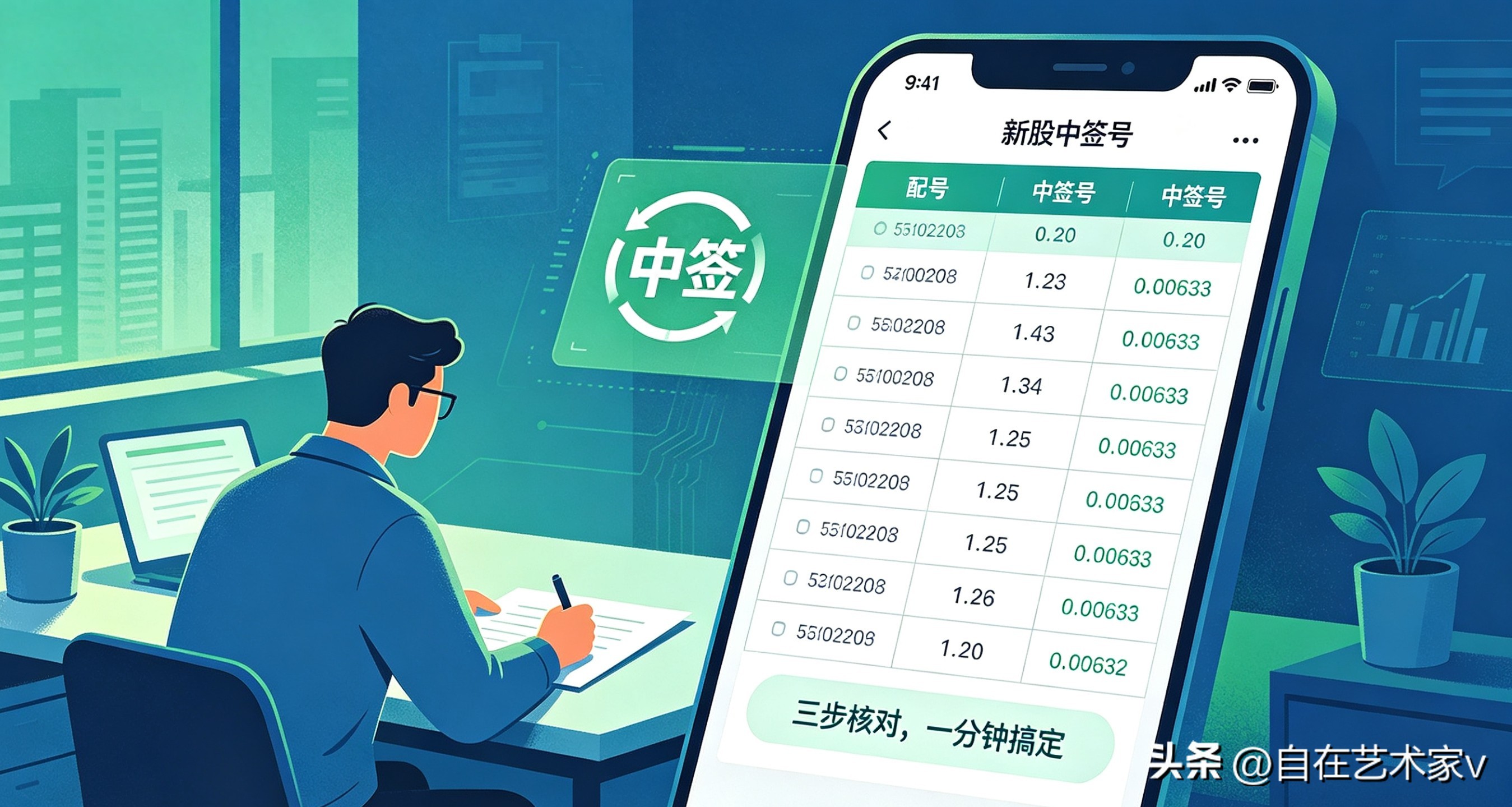 新股配号查询_新股中签核对_怎么看炒股软件