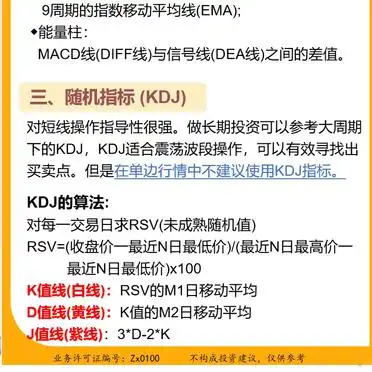 均线MACDKDJ_股票技术指标 大全_技术指标详解