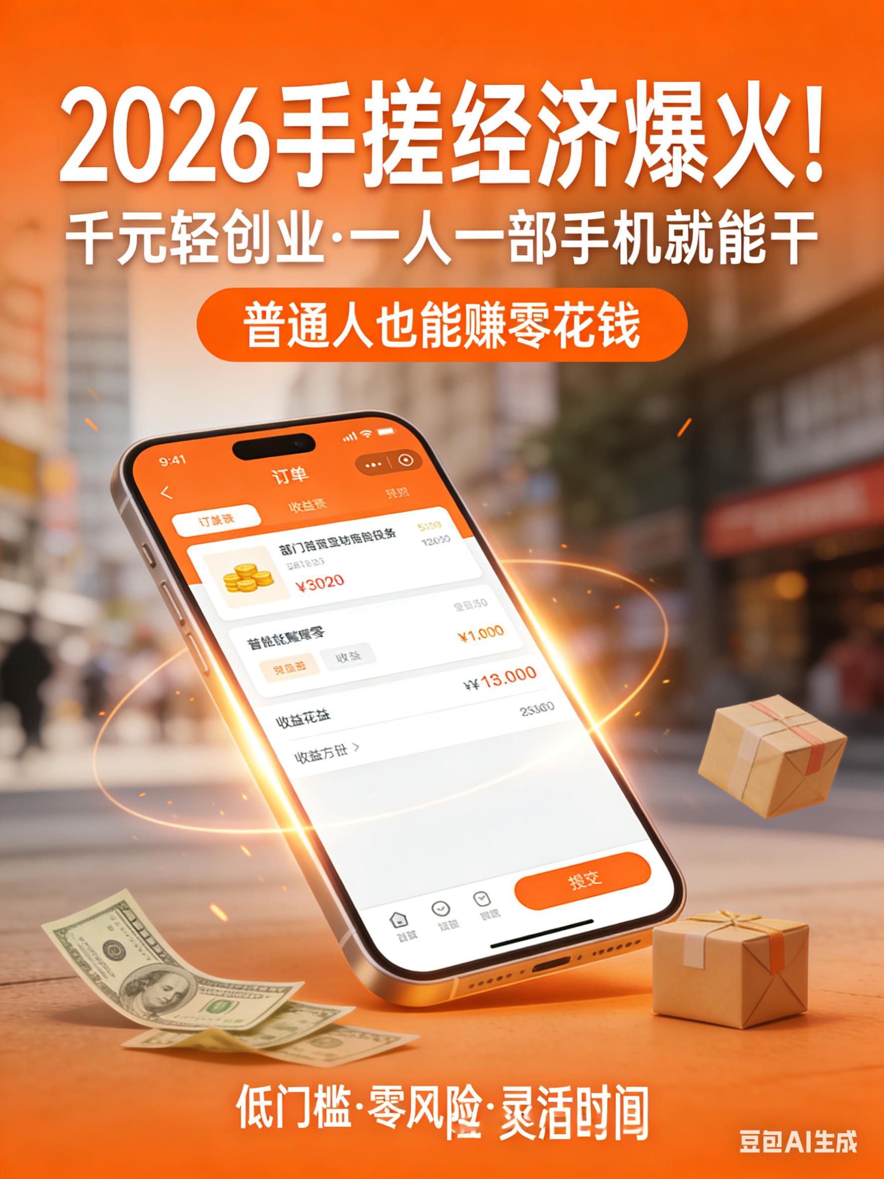 轻创风口激活年轻人创业新动能_新经济100人盈利模式_2026手搓经济兴起