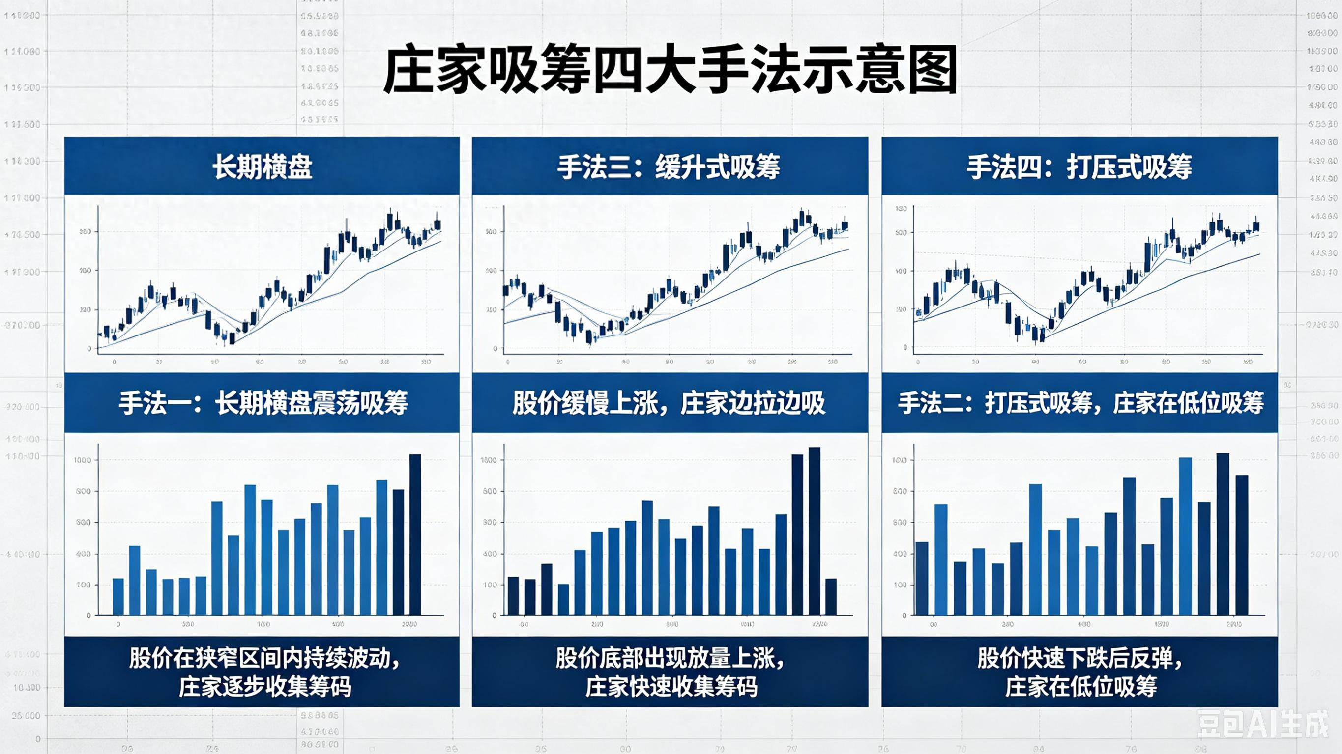 庄家吸筹逻辑_吸筹阶段四大手法_股票庄家八大骗术
